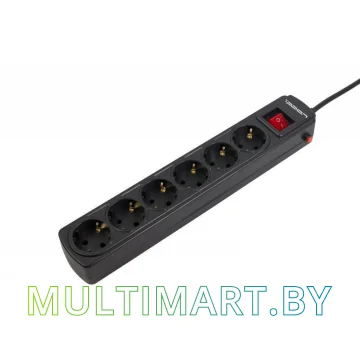 Сетевой фильтр IPPON BK112 (черный)